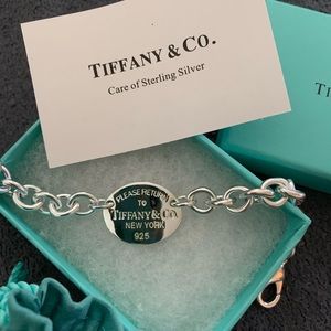 Sterling silver Tiffany bracelet